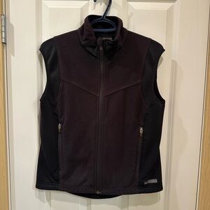 REI Vintage Black Fleece Vest
